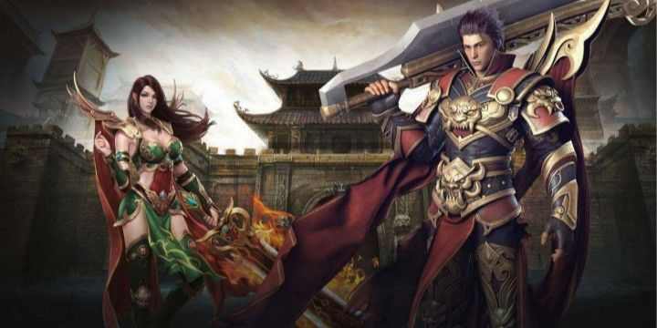 最新高仿盛大传奇之热血传奇道士拿金币多少